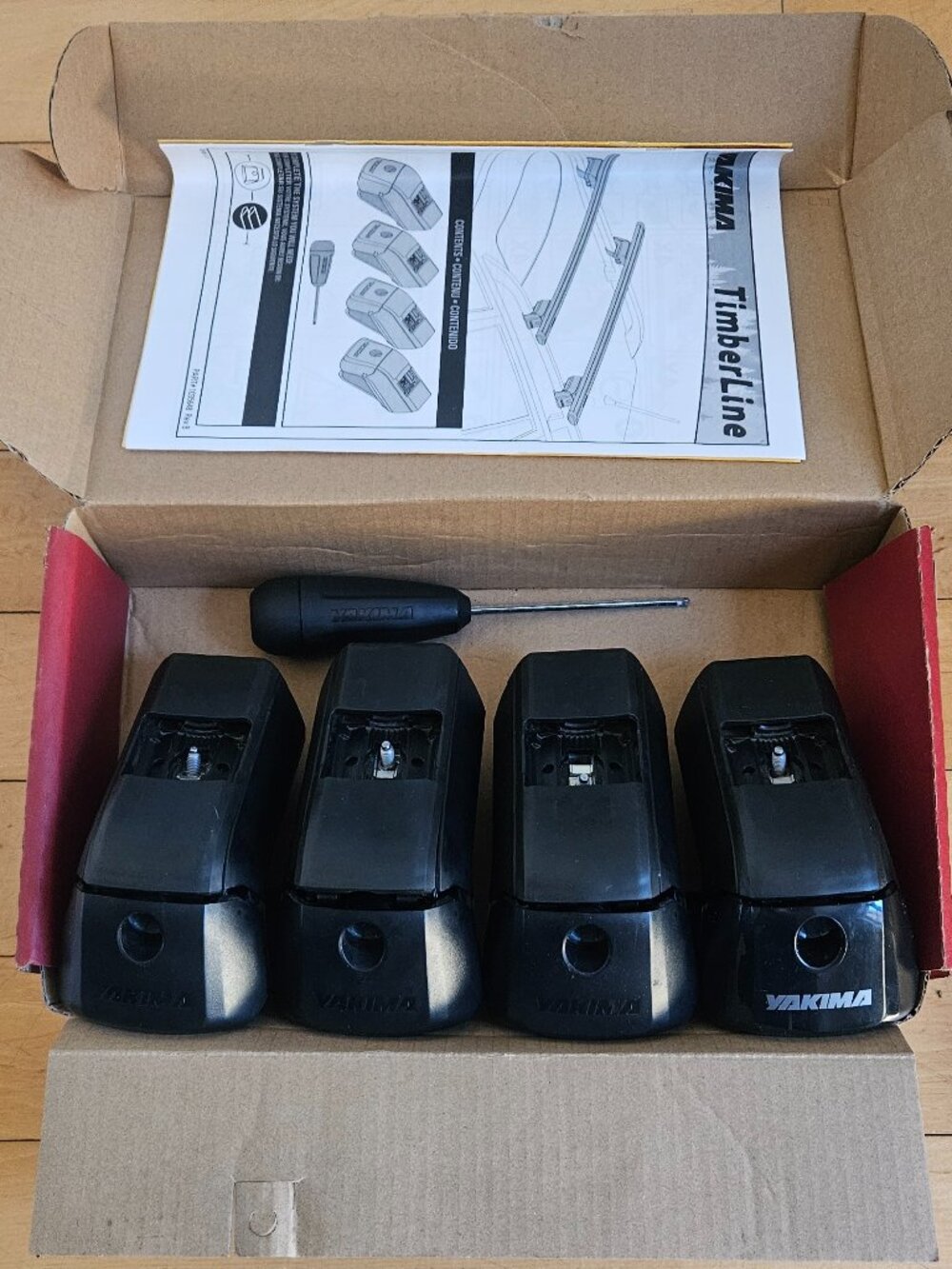 Yakima TimberLine Towers (set of 4)